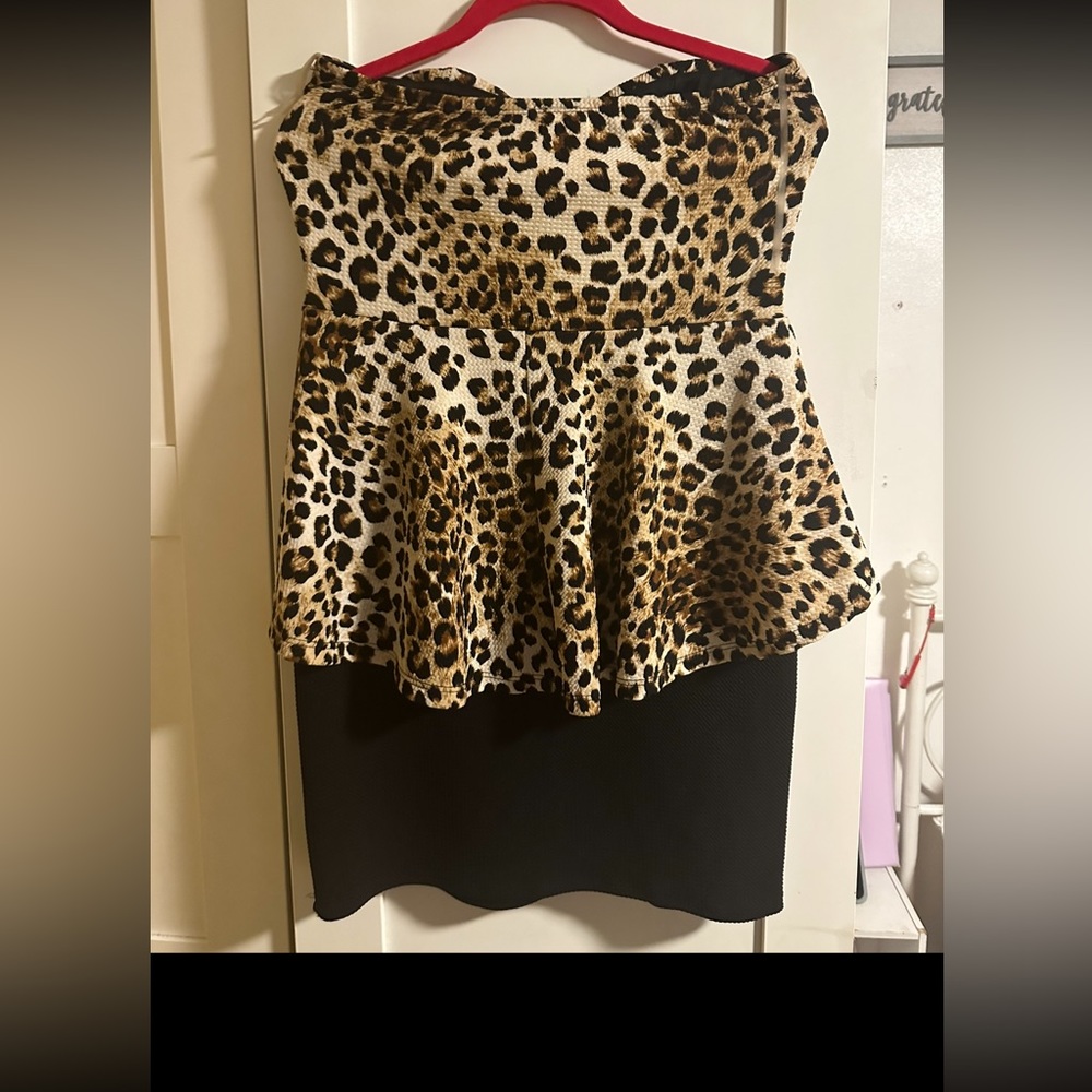Nice dress for night out strapless Mini dress